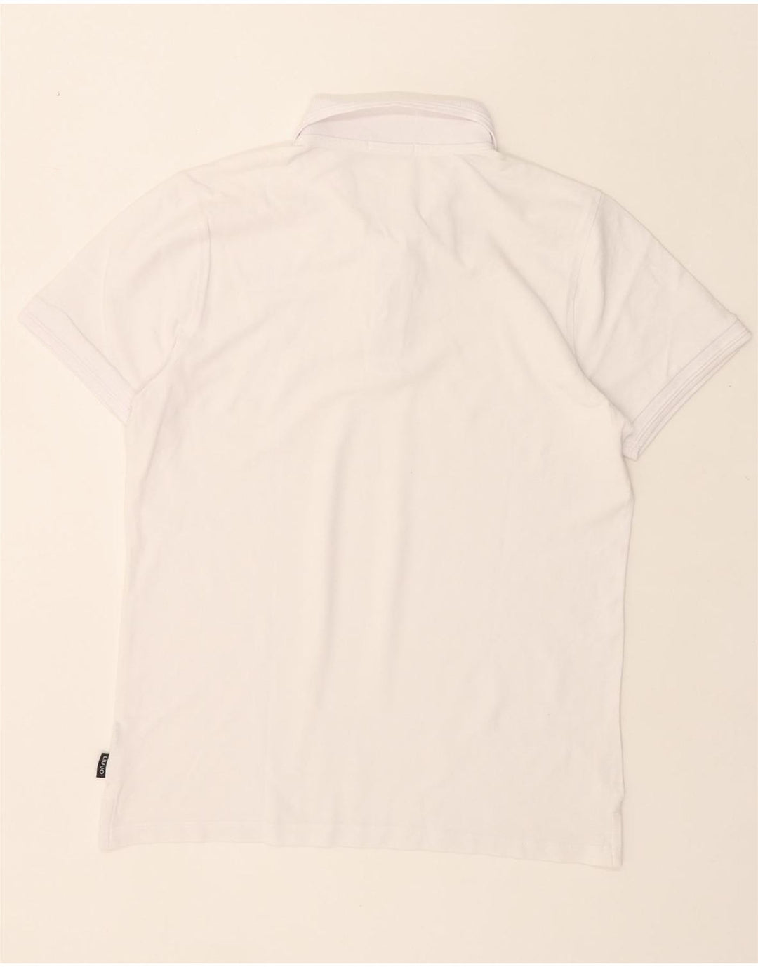 LIU JO Mens Polo Shirt Medium White Vintage Liu Jo and Second-Hand Liu Jo from Messina Hembry 