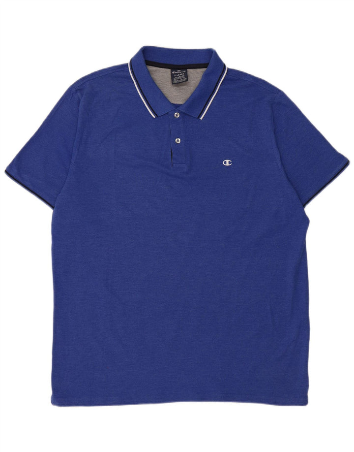 Champion Polo Hombre XL Algodón Azul