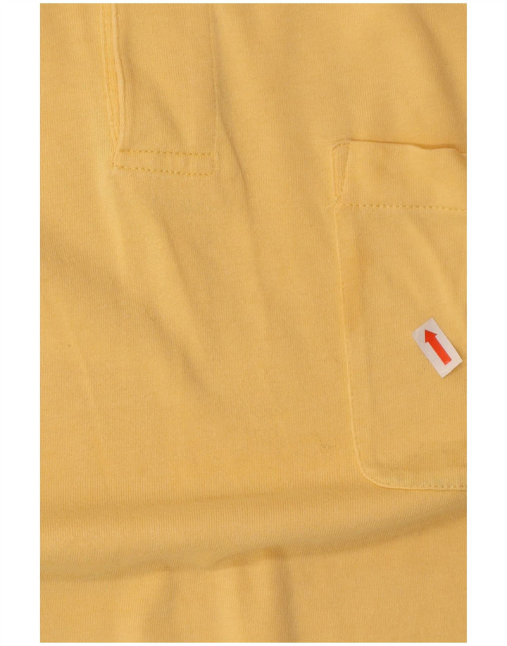 Izod Polo Hombre Grande Amarillo Algodón
