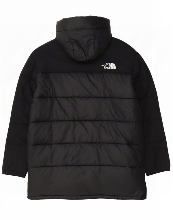 The North Face Chaqueta acolchada con capucha para hombre UK 44 2XL Nylon color block negro