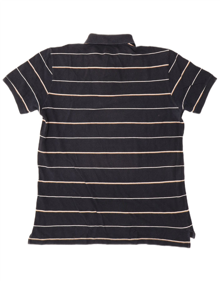 Polo Massimo Dutti Hombre Rayas Azul Marino Grande