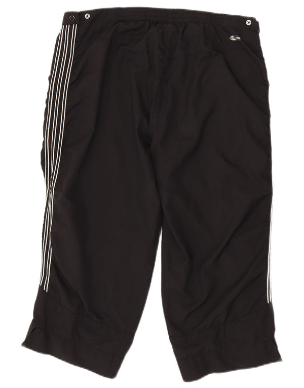 Adidas Pantalones Capri Clima Proof para Mujer UK 14 Medium W30 L19 Negro