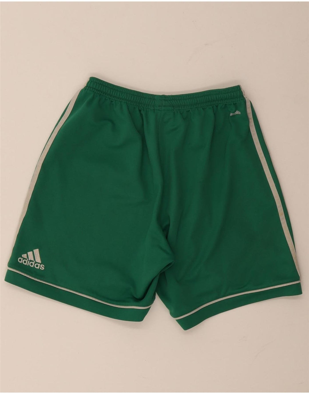 Pantalones cortos deportivos ADIDAS Climalite para hombre Poliéster verde medio