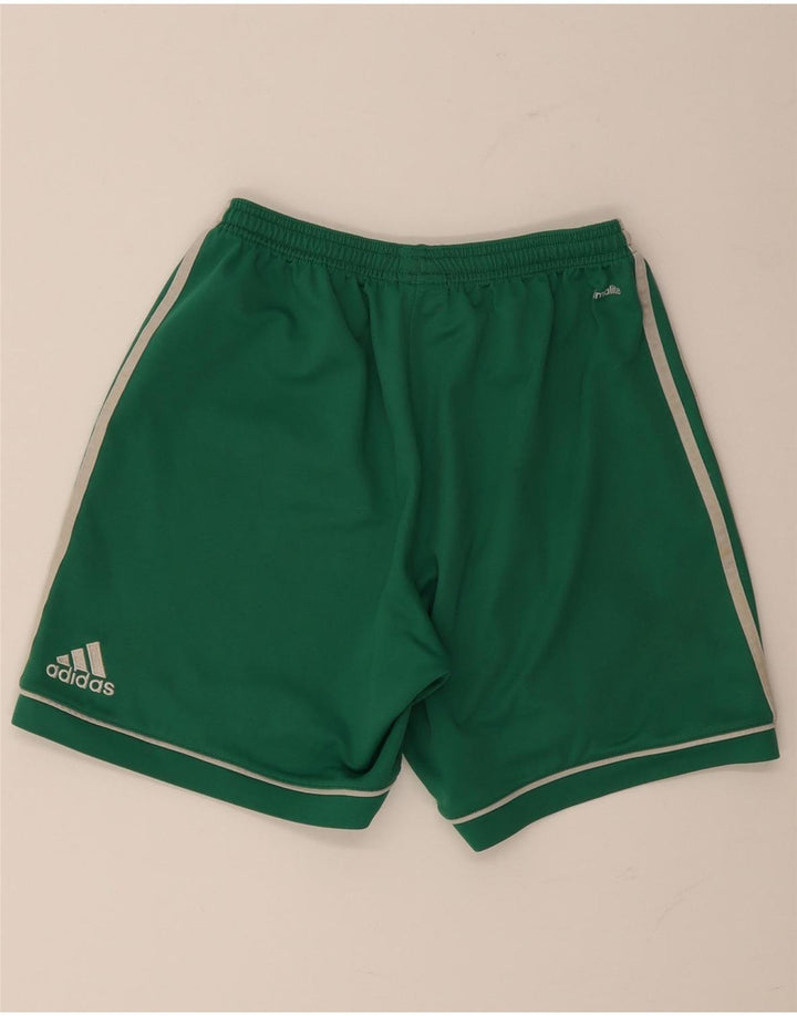 Pantalones cortos deportivos ADIDAS Climalite para hombre Poliéster verde medio