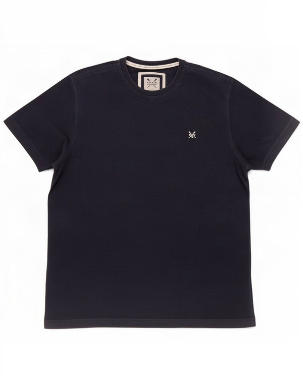 Crew Clothing Camiseta para hombre Top XL Azul marino Algodón