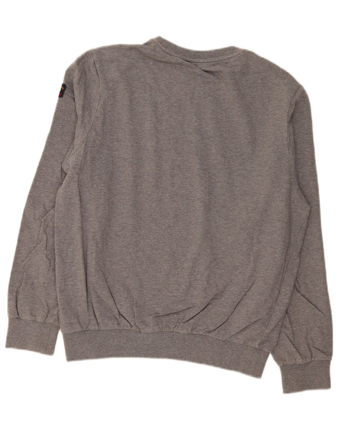 Paul & Shark Sudadera tipo jersey para hombre de algodón moteado gris grande