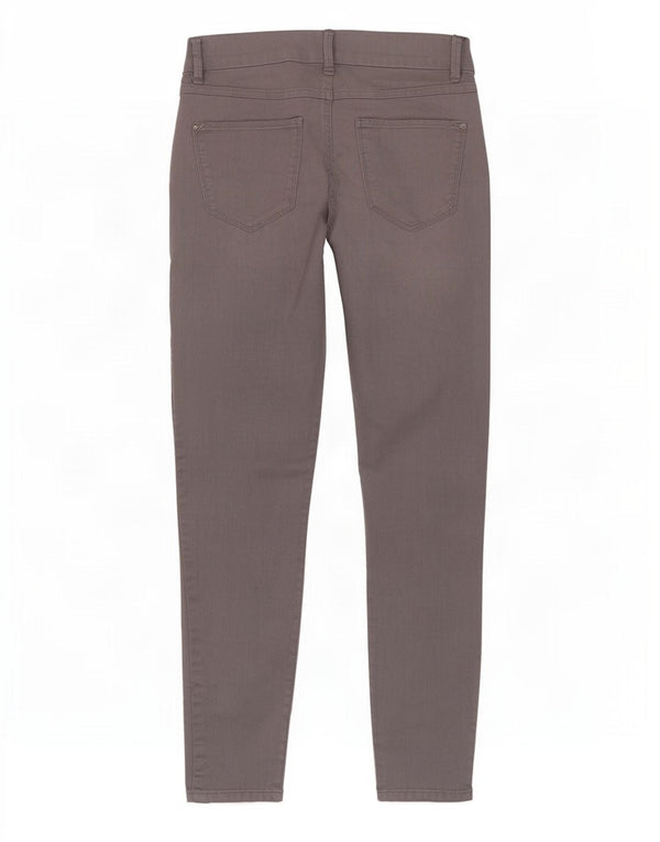 Marks & Spencer Pantalones Jegging Casuales para Mujer UK 12 Medium W28 L29 Gris