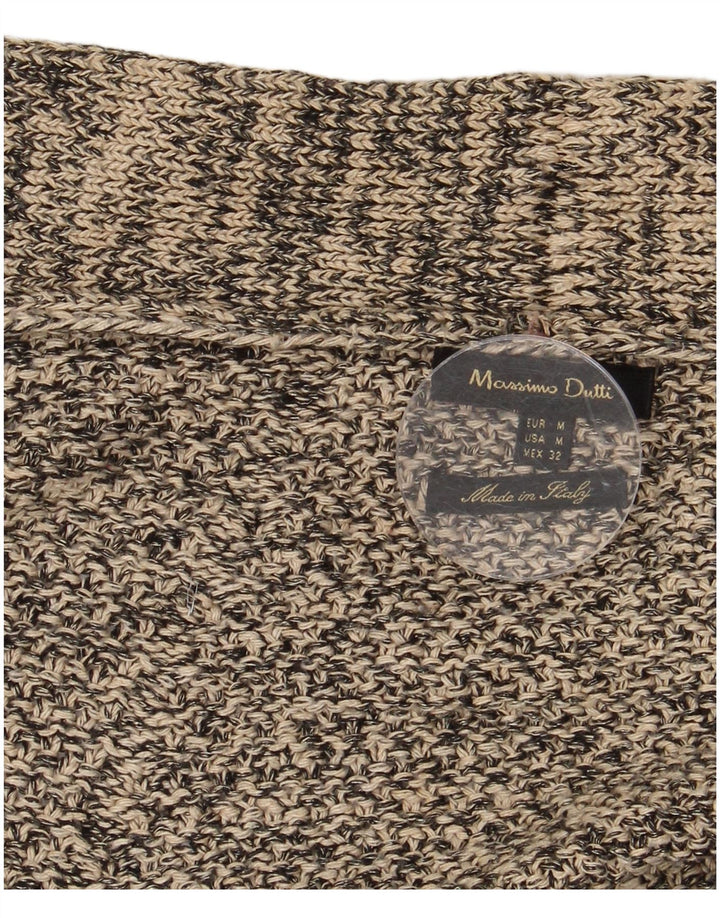 Massimo Dutti Poncho Jumper para Mujer UK 44 Gris Medio Moteado