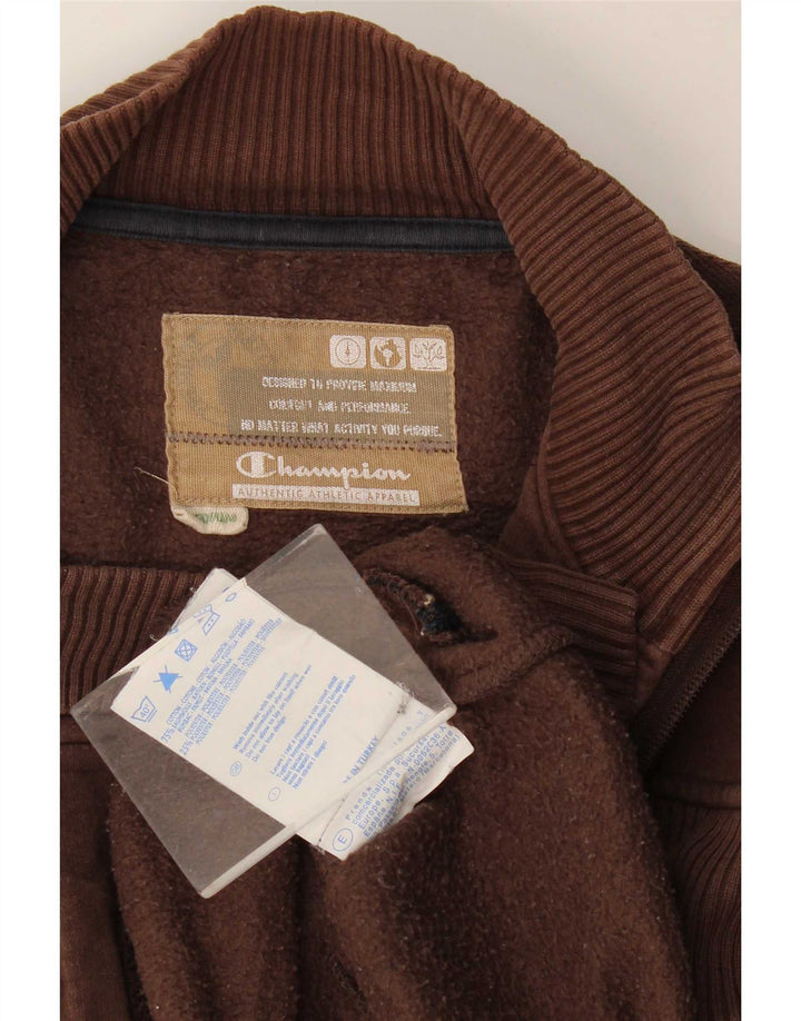 Champion Chaqueta De Chándal Para Hombre De Algodón Marrón Medio