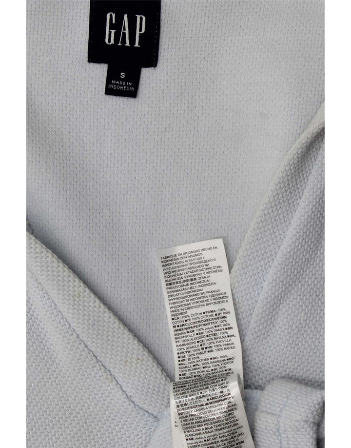 Gap Vestido Polo Extragrande para Mujer UK 10 Small Algodón Azul