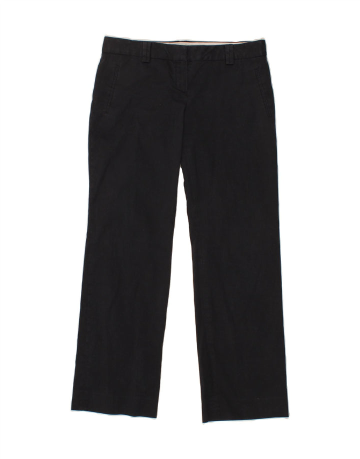 MASSIMO DUTTI Womens Straight Chino Trousers W30 L29  Navy Blue Vintage Massimo Dutti and Second-Hand Massimo Dutti from Messina Hembry 