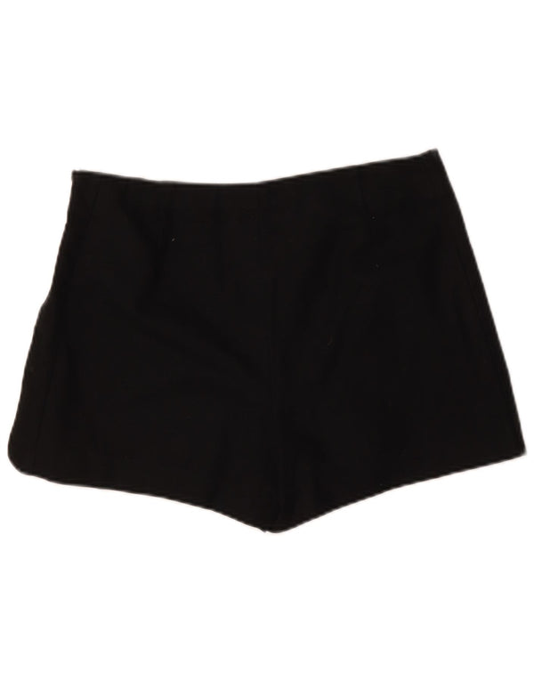 Zara Mujer Hot Pants Grande W30 Negro