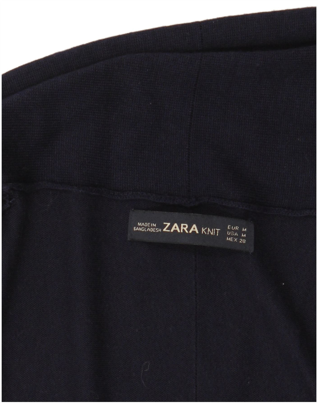 ZARA Cárdigan abierto largo para mujer, talla 40, talla M, azul marino