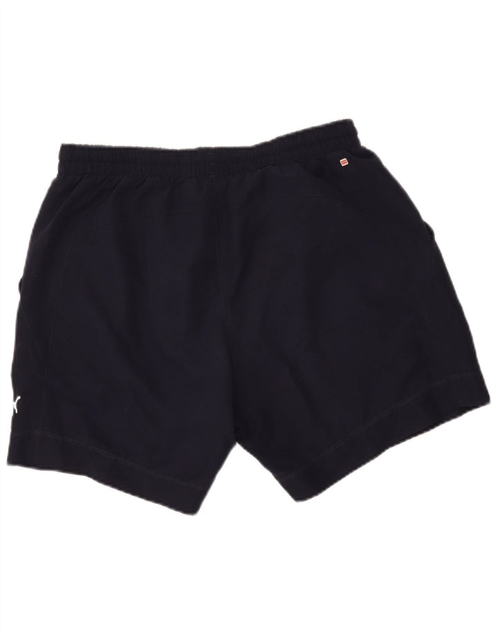Pantalones cortos deportivos Puma para hombre azul marino mediano