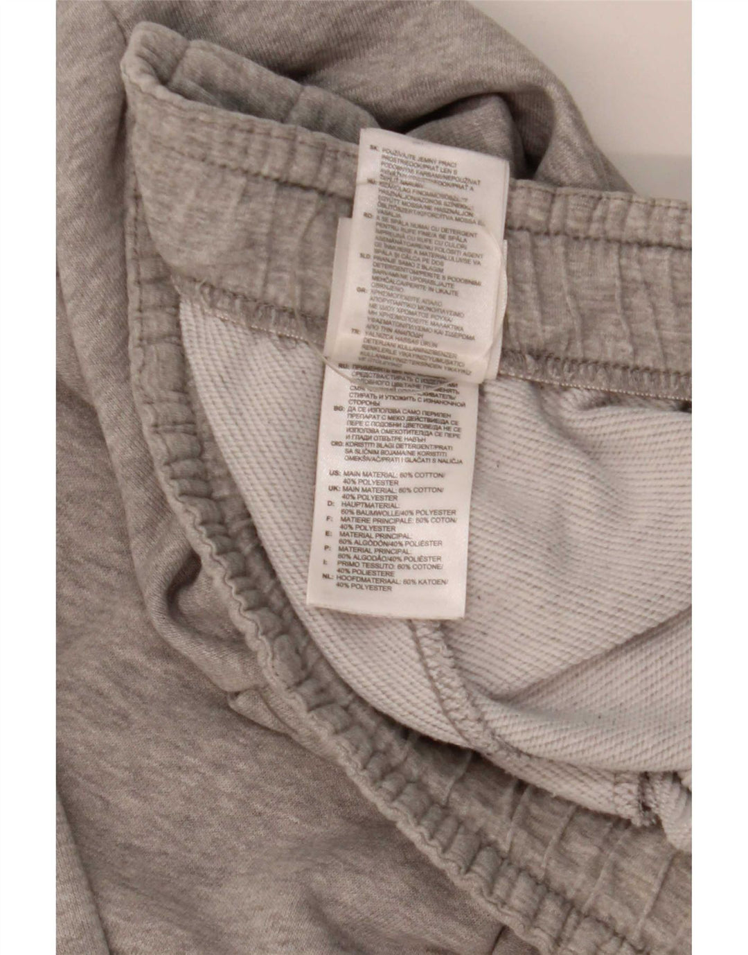 Adidas Hombre Climalite Pantalones De Chándal Gris Medio Algodón