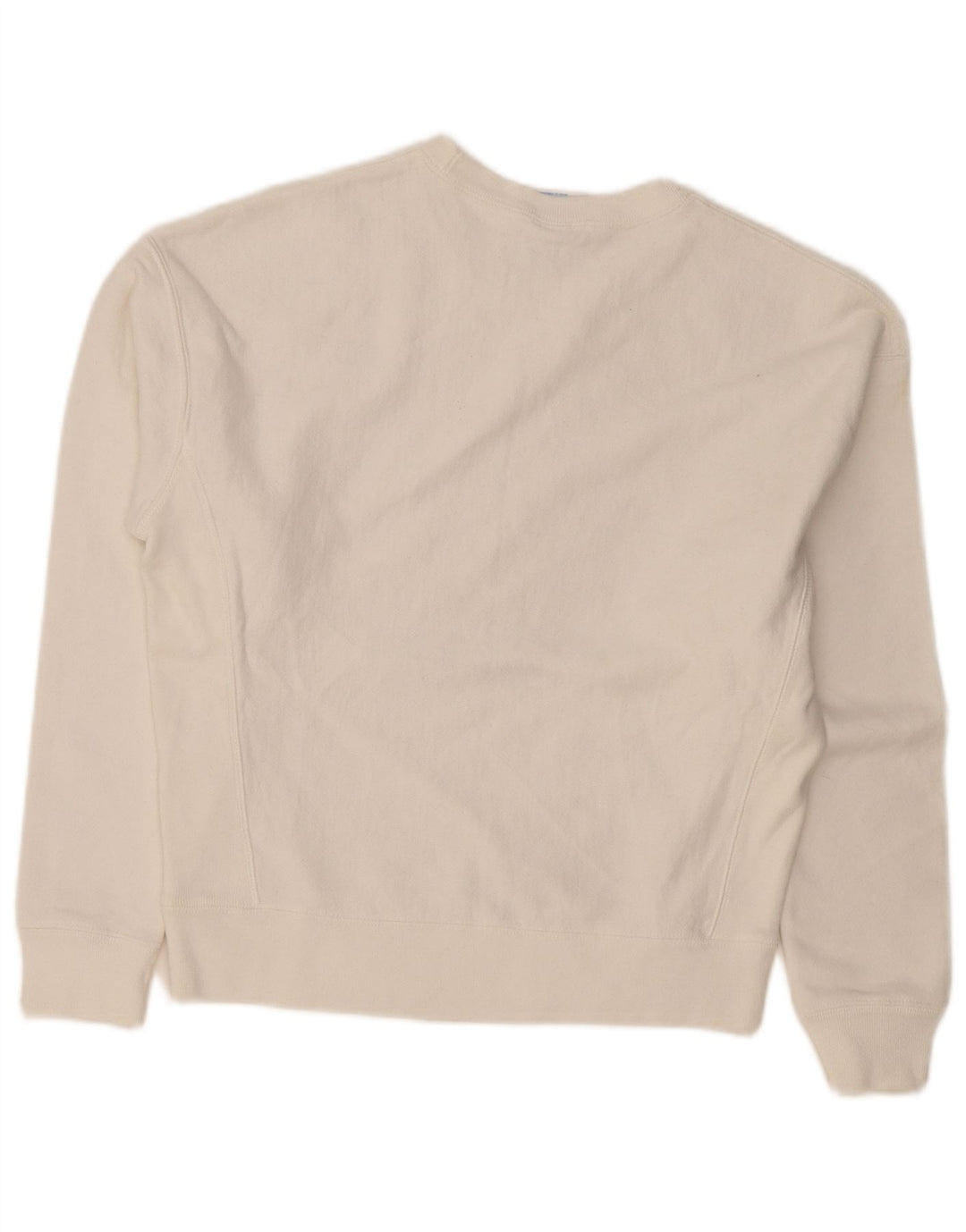 Champion Sudadera para mujer Jumper UK 14 Medium White Cotton