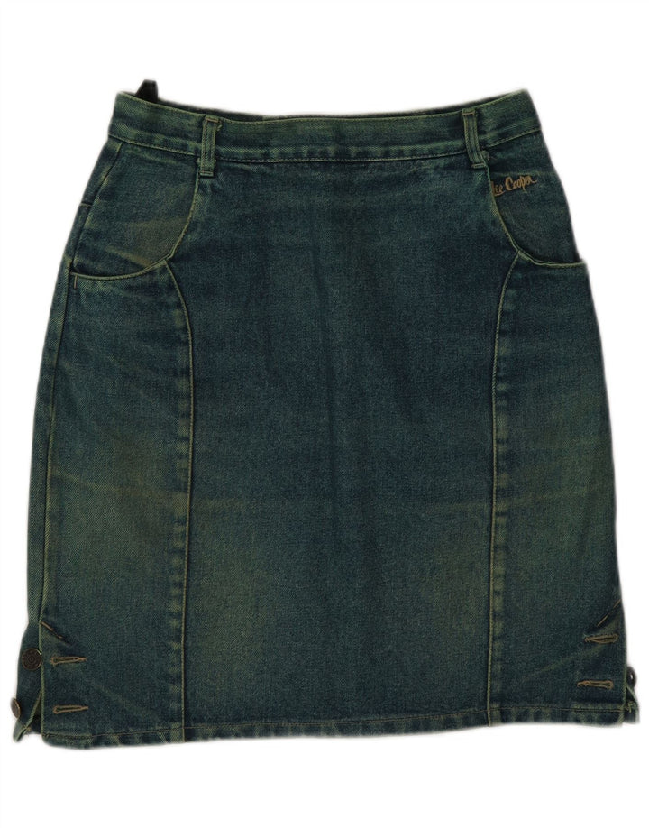 Falda vaquera Lee Cooper para mujer IT 42 Medium W26 Algodón verde