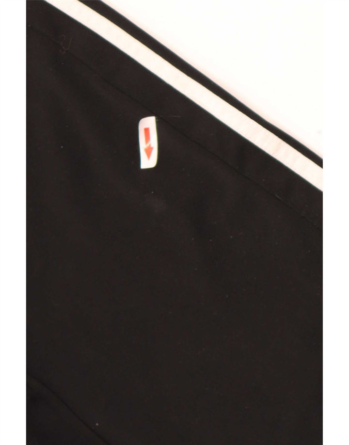 Adidas Pantalones de chándal para mujer UK 8/10 Small Negro Poliéster