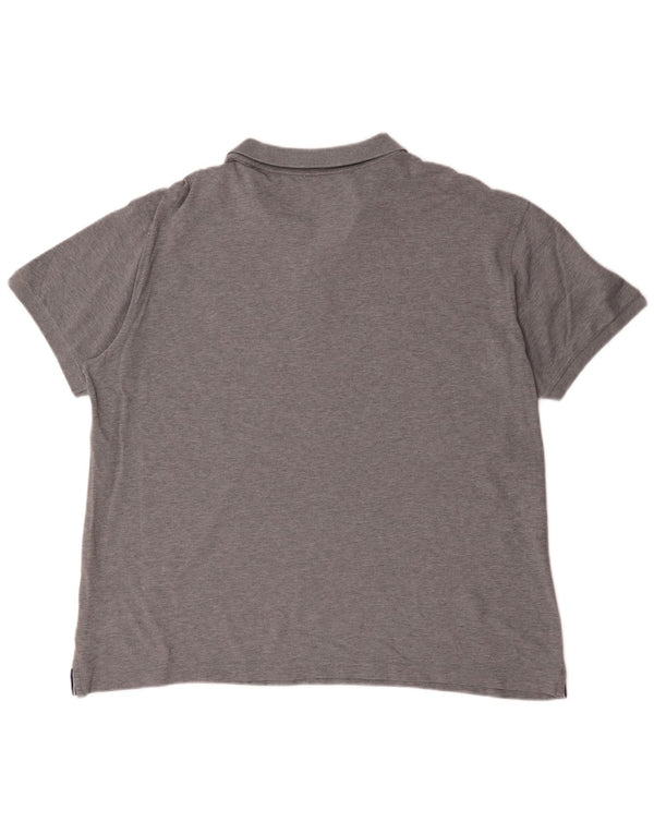 Gant Polo De Hombre 4XL Algodón Moteado Gris