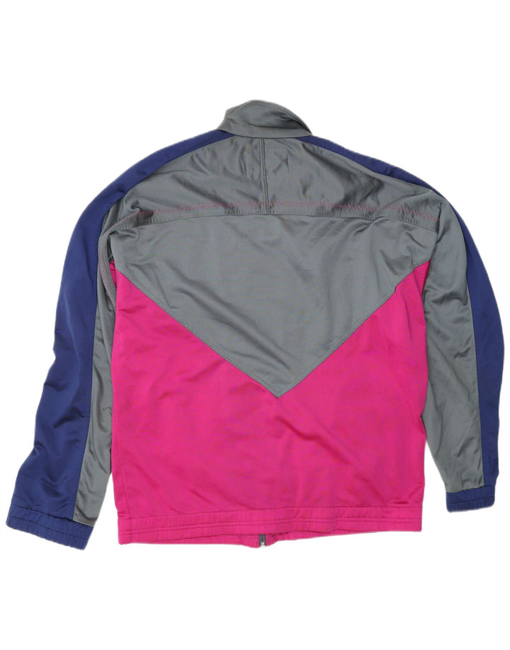 DIADORA Chaqueta de chándal con gráfico para hombre, talla 42, color gris grande