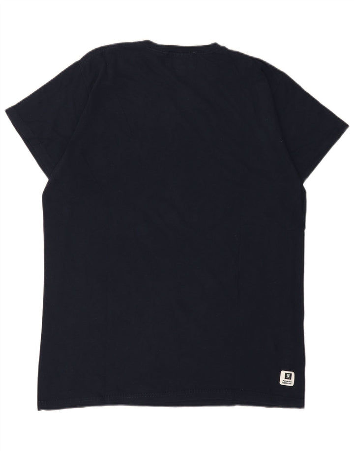 Pickwick - Camiseta gráfica para hombre, talla grande, azul marino