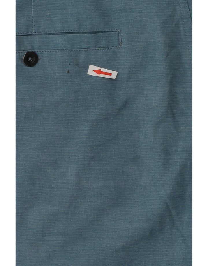 Pantalones cortos chinos Quiksilver para hombre W38 XL Poliéster azul