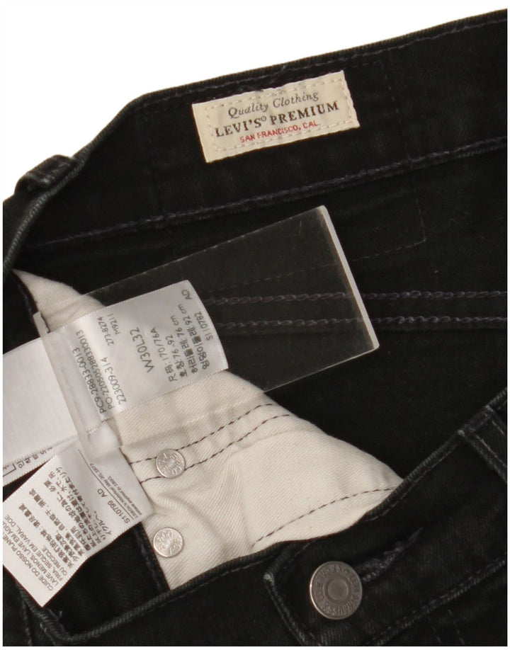 Levi's Vaqueros ajustados para hombre W30 L29 Algodón negro