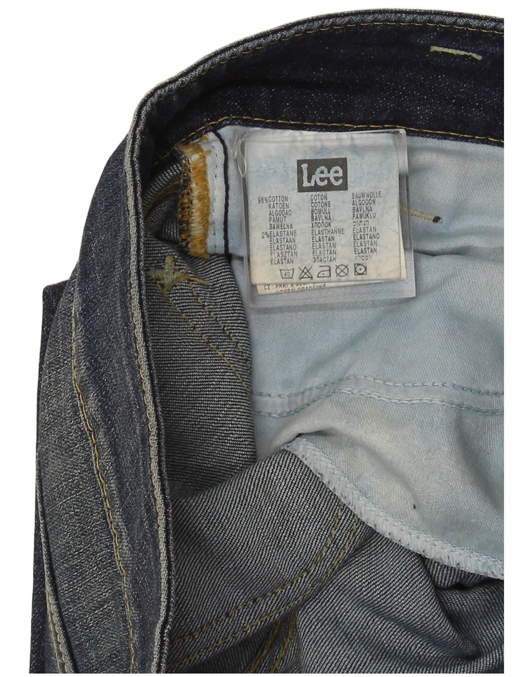 Vaqueros Lee Leola Bootcut para mujer W28 L32 Algodón azul marino