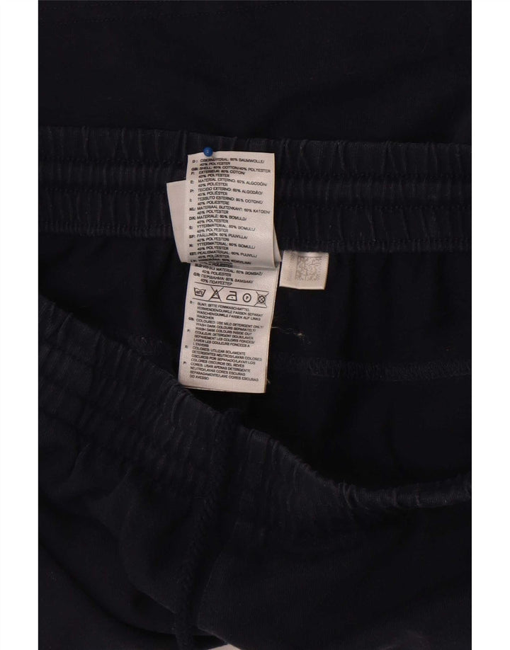 Adidas Hombre Pantalones Cortos Deportivos Medio Azul Marino Algodón