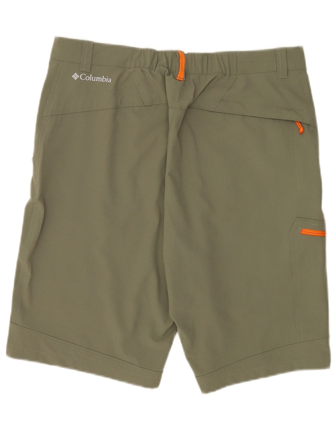 Columbia Pantalones cortos cargo Omni-Shield para hombre W34 Poliéster caqui grande