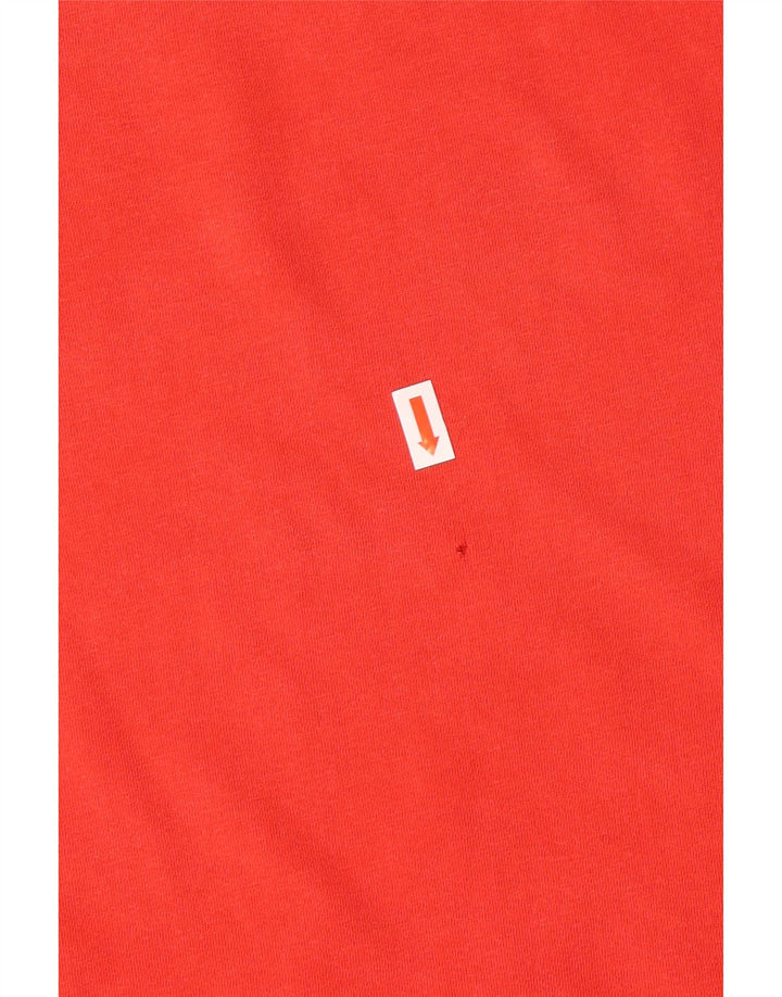 PUMA Camiseta sin mangas con gráfico para hombre, tamaño grande, algodón rojo