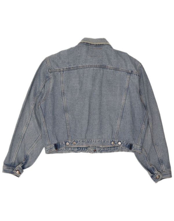 El Charro Chaqueta Vaquera Extragrande para Mujer UK 18 XL Algodón Azul