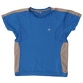 Champion Camiseta para mujer Top UK 44 Grande Azul Colorblock Poliéster