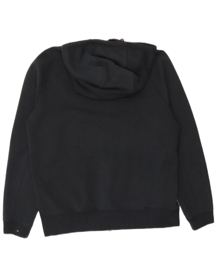 Nike - Sudadera con capucha y cremallera para hombre, tamaño mediano, algodón negro