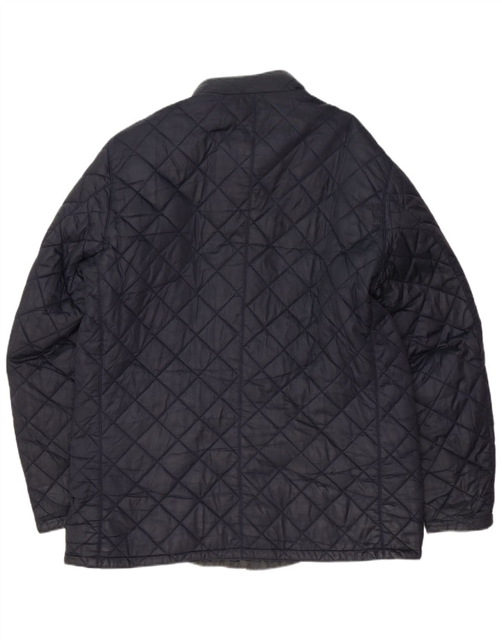 Barbour Chaqueta reversible de algodón encerado para hombre UK 44 2XL Azul marino