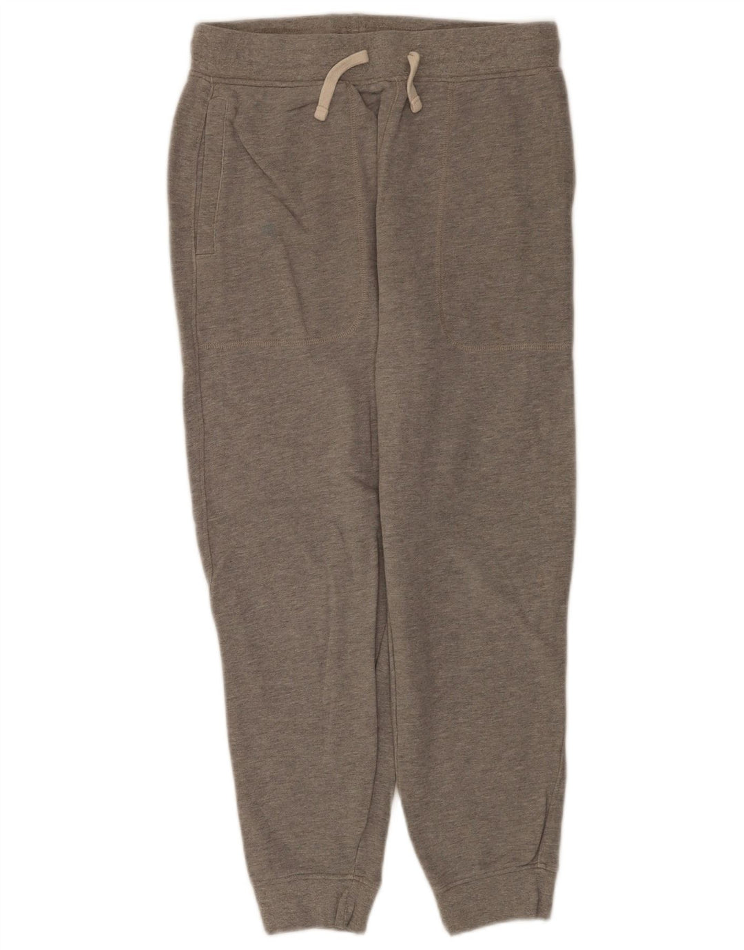 Zara Hombre Pantalones De Chándal Joggers De Algodón Moteado Gris Medio