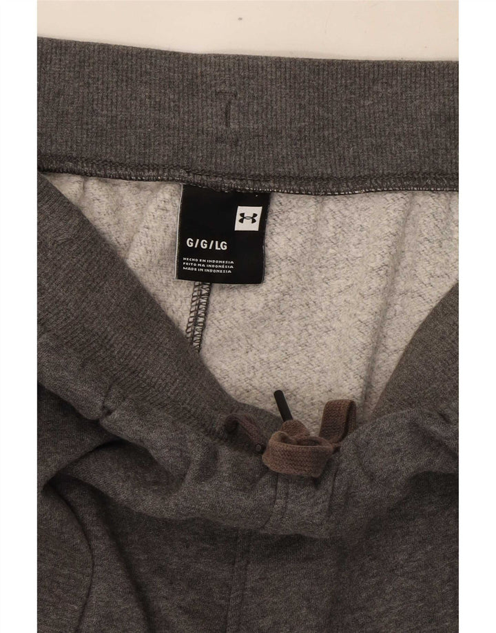 Pantalón de chándal Under Armour para hombre, talla grande, gris moteado