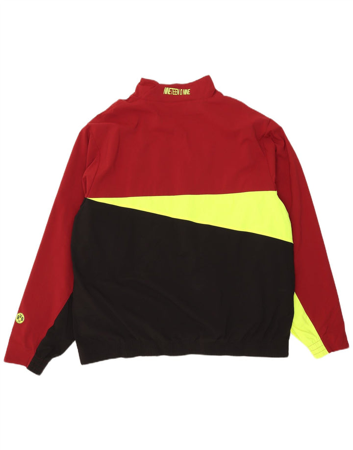Puma Chaqueta de chándal para hombre, talla 3XL, color rojo, poliéster