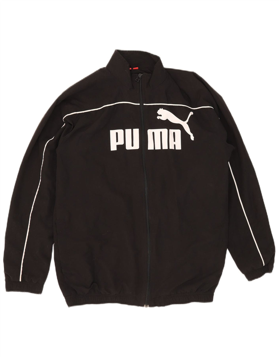 Puma Chaqueta de chándal gráfica para niño 15-16 años Negro Poliéster