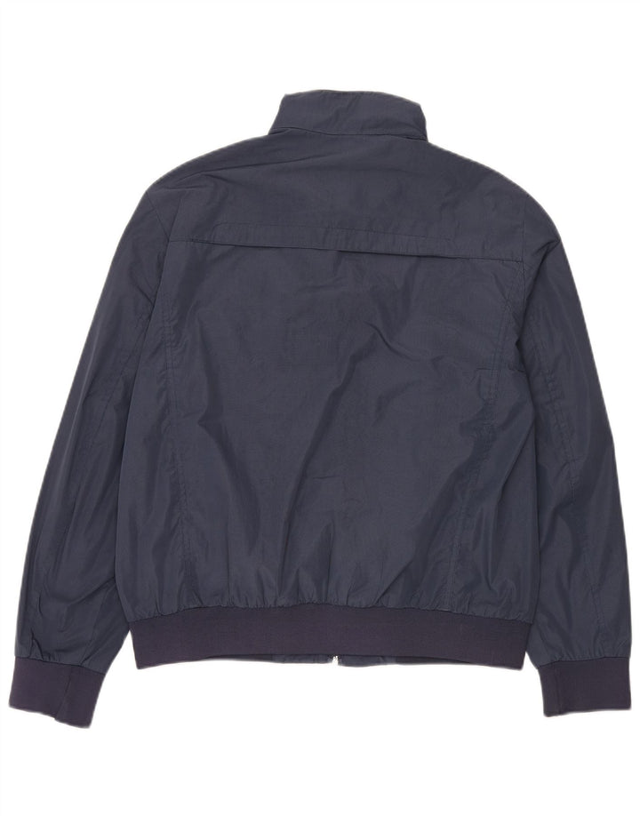 Wampum Chaqueta Bomber para Hombre UK 40 Grande Poliéster Azul Marino
