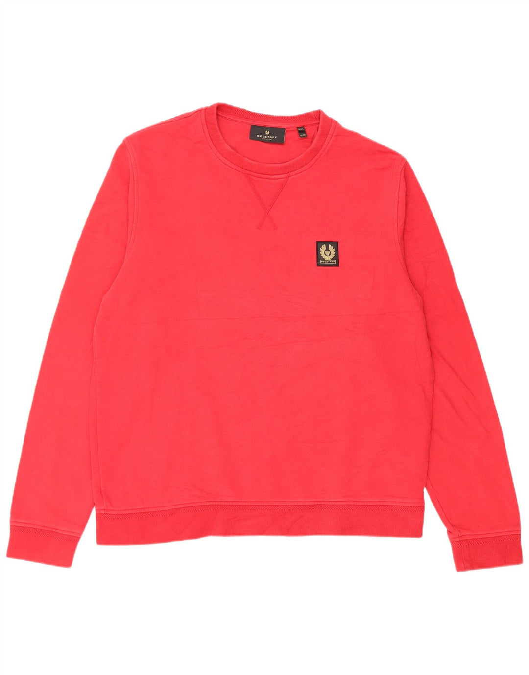 Belstaff Sudadera para hombre Jumper 2XL Algodón rojo