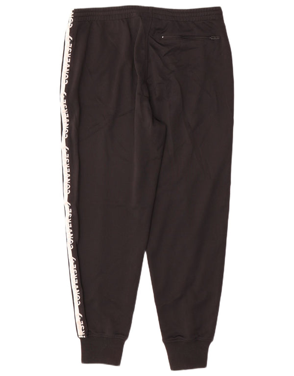 CONVERSE Hombre Pantalones de chándal con estampado gráfico Joggers Large Black Colourblock