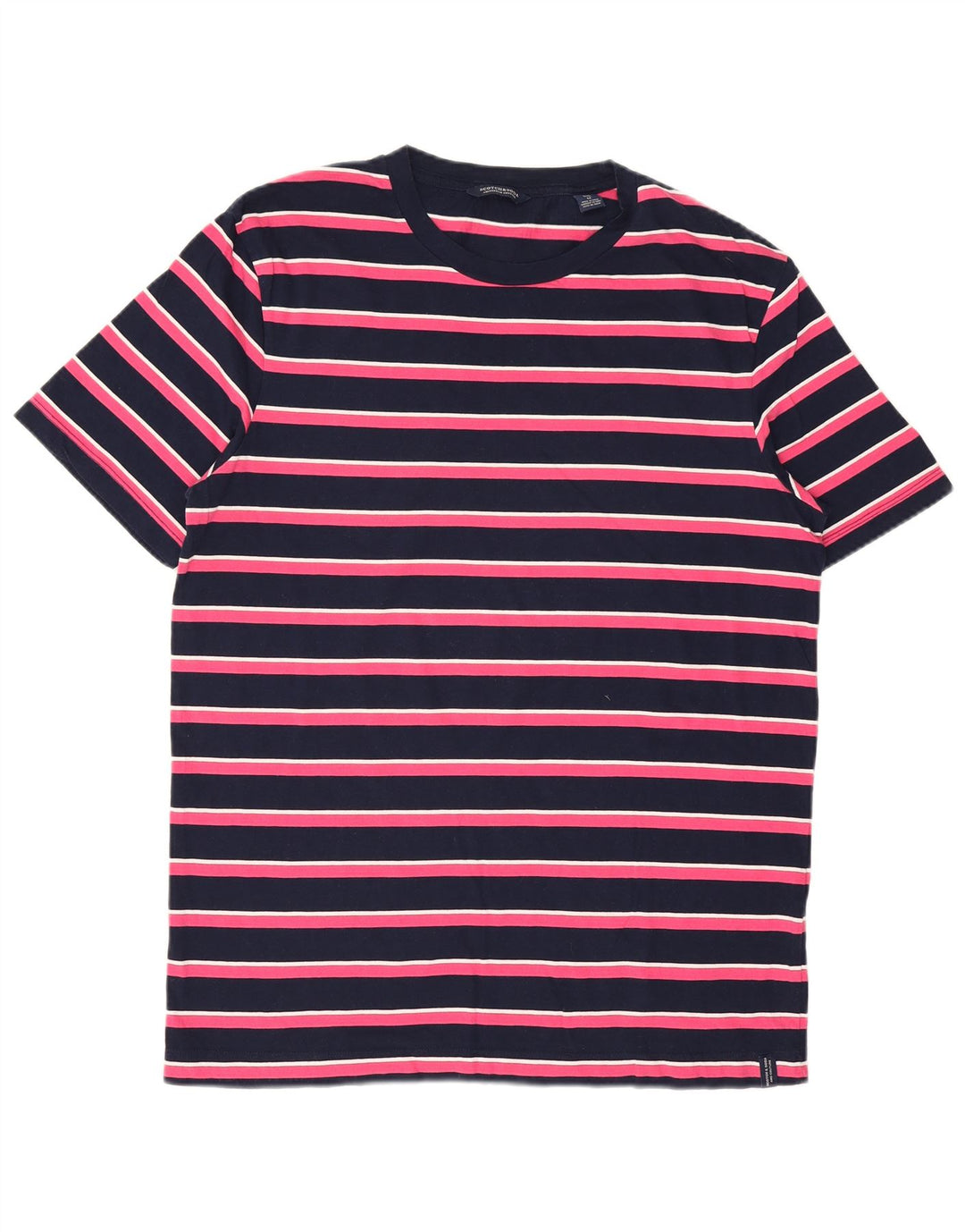 Camiseta Scotch & Soda Hombre Top Medium Azul Marino Rayas