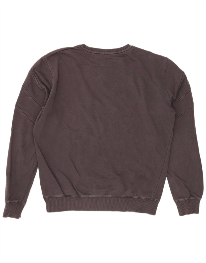Liu Jo Hombre Sudadera Jumper Grande Gris Algodón