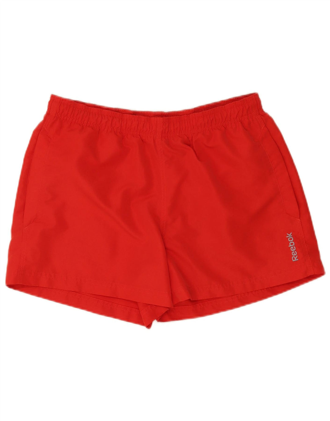 Reebok - Pantalones cortos deportivos para hombre, talla grande, color rojo