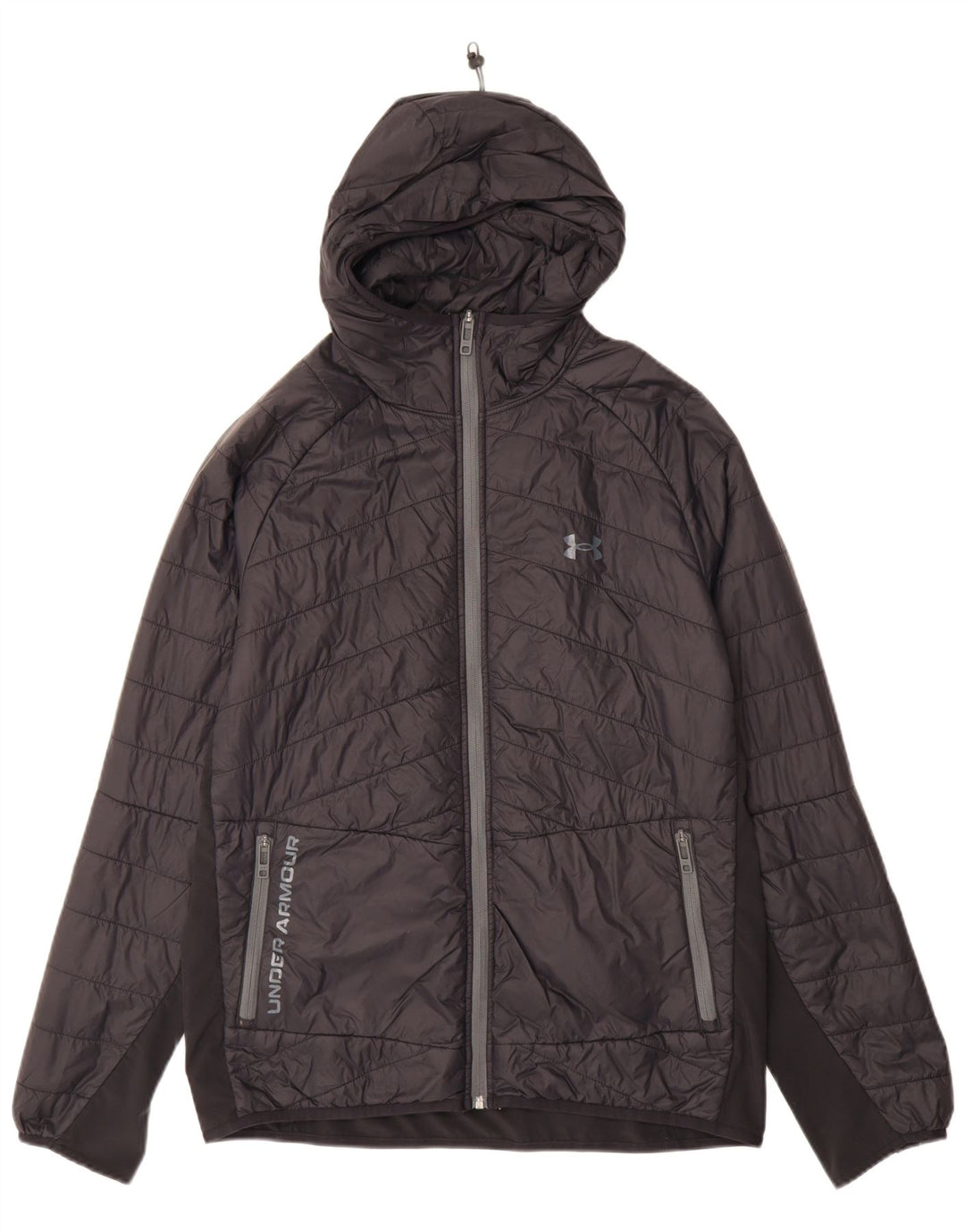 Under Armour Chaqueta acolchada con gráfico para hombre UK 38 Medium Azul marino Colorblock