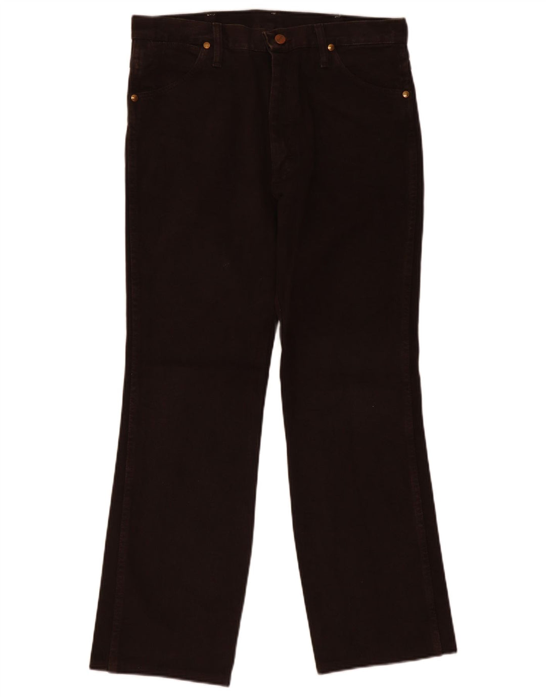 Wrangler Vaqueros rectos para hombre W32 L28 Algodón marrón