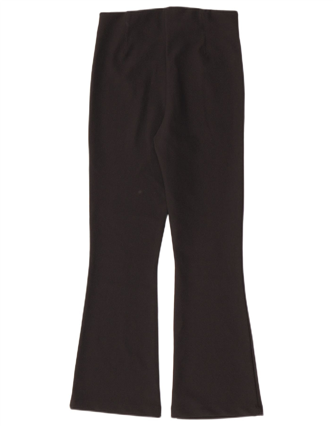 Zara Leggings acampanados para mujer UK 42 Mediano Poliéster negro