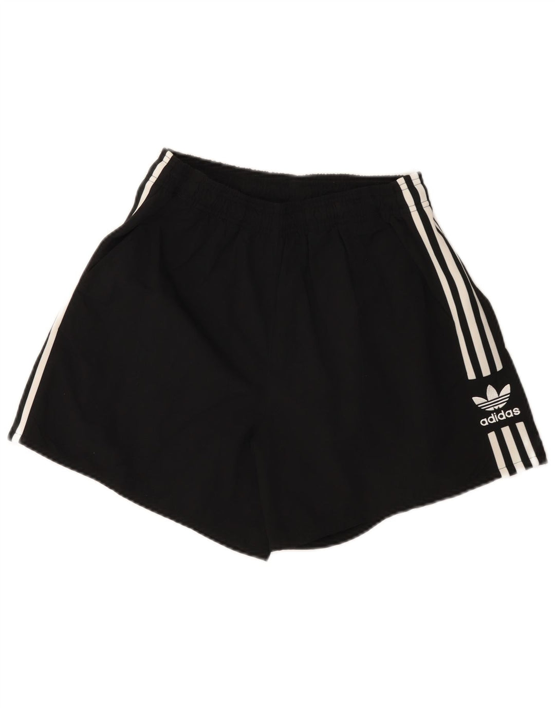 Pantalones cortos deportivos ADIDAS para mujer UK 44 Mediano Nylon negro