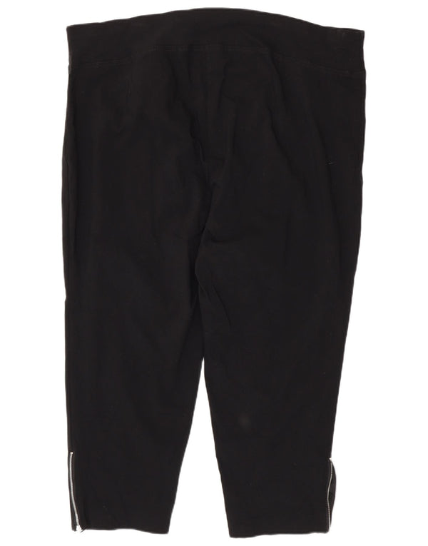 Marks & Spencer Leggings cortos autógrafos para mujer UK 36 5XL Viscosa negra